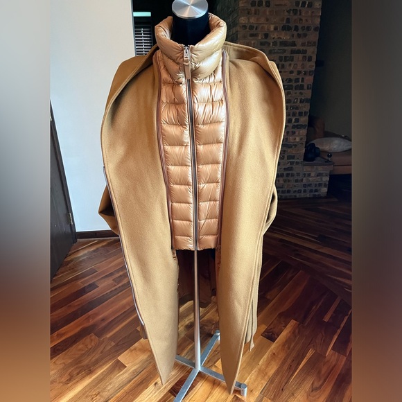 Mackage Shia-z wool blend coat w/ 800 fill power removable bib, NEW - Picture 9 of 13